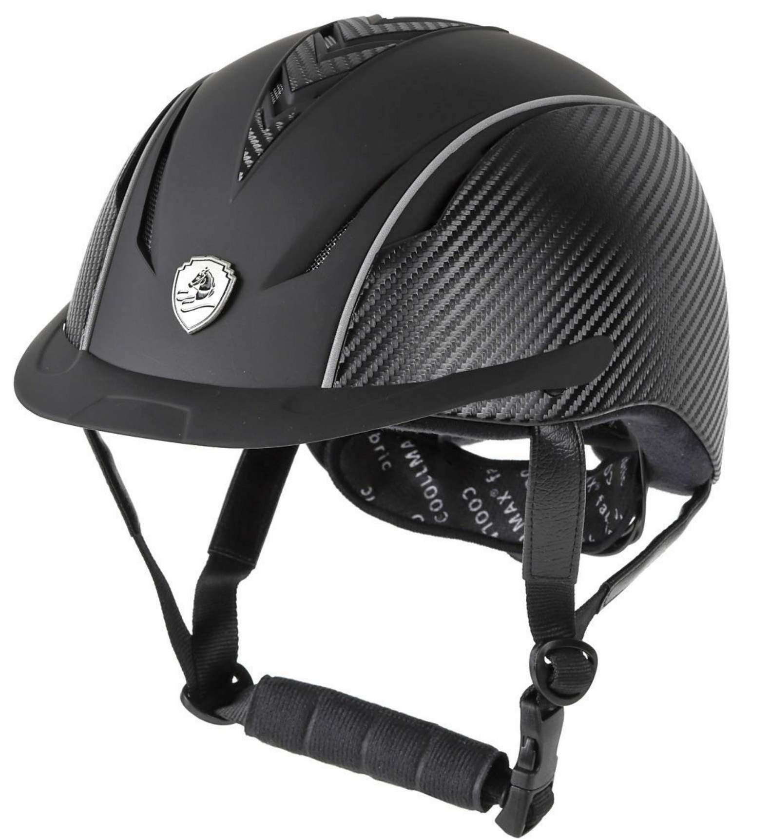 乗馬ヘルメット(カーボン)